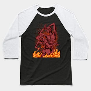 devil dance Baseball T-Shirt